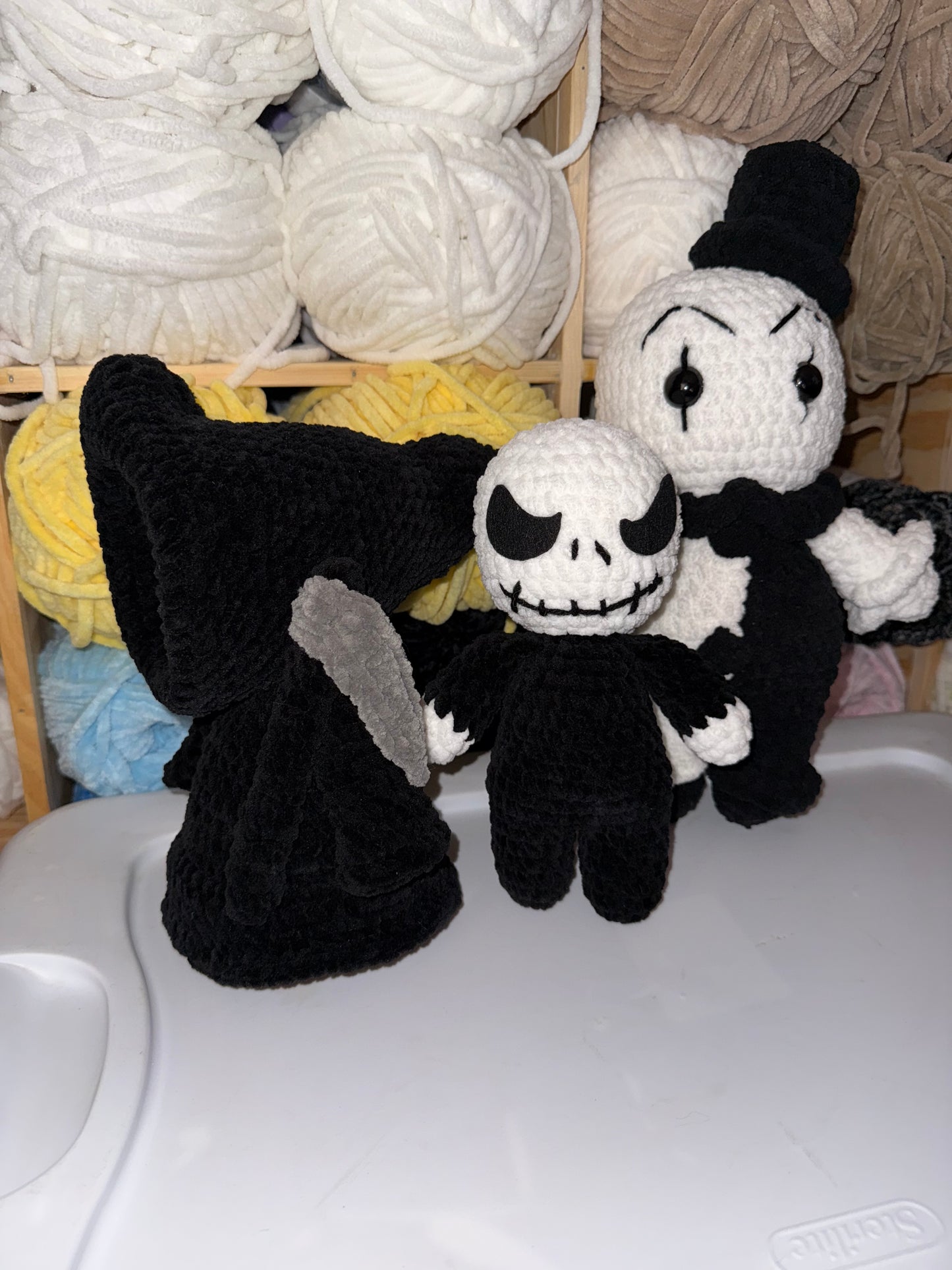 Horror plushies