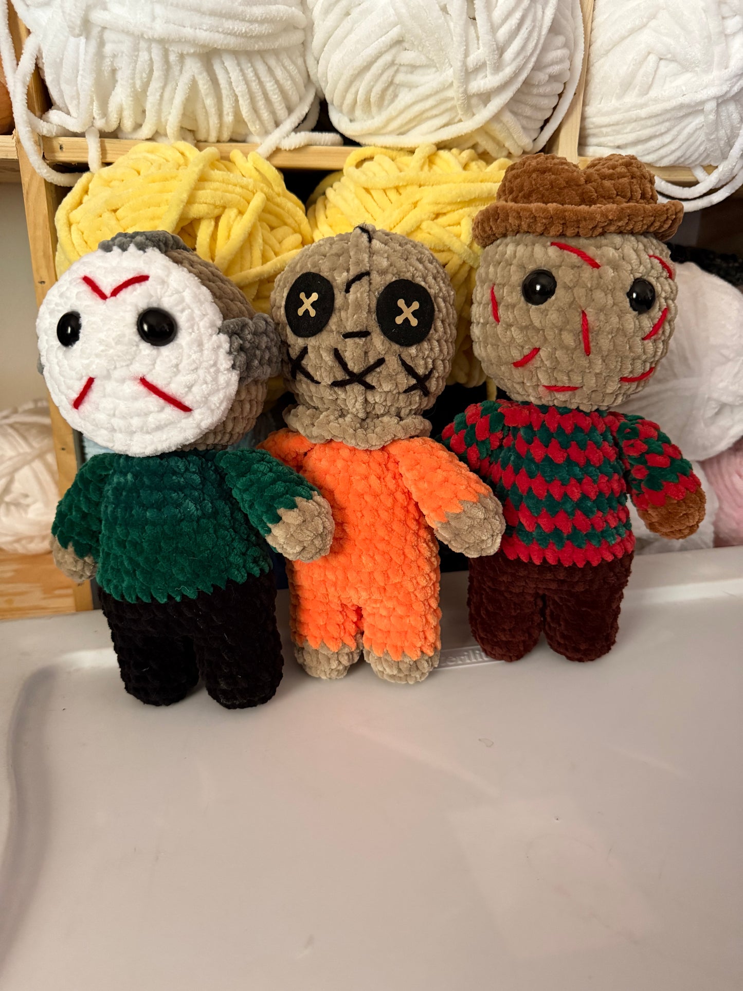 Horror plushies