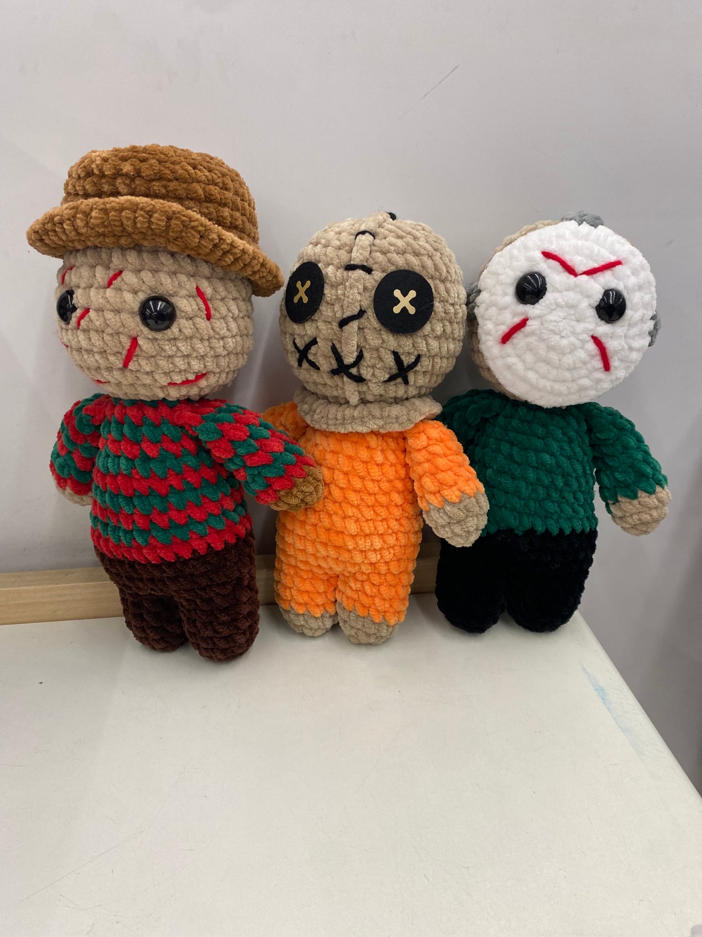 Horror plushies